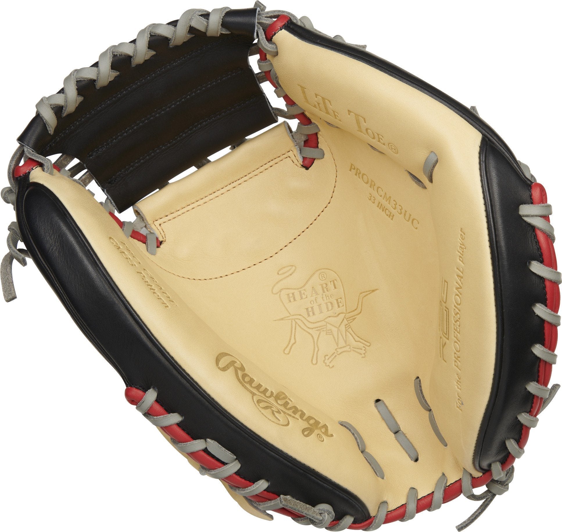 Rawlings, Rawlings Heart of the Hide R2G 33" Contour Fit Catcher's Mitt: PRORCM33UC